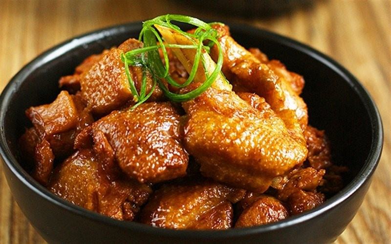 Món ngon vịt om bia