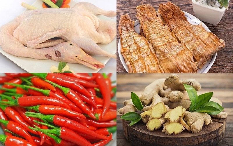 Vịt nấu măng khô