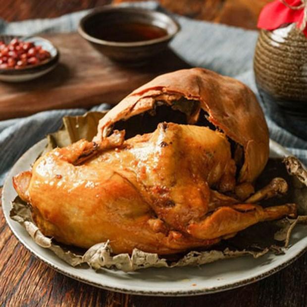 Vịt nướng lá sen