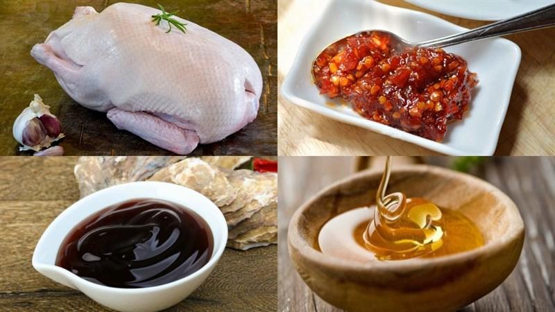 Vịt nướng sa tế