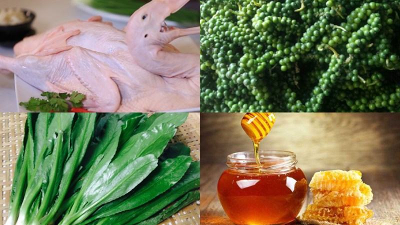 Vịt nướng tiêu xanh