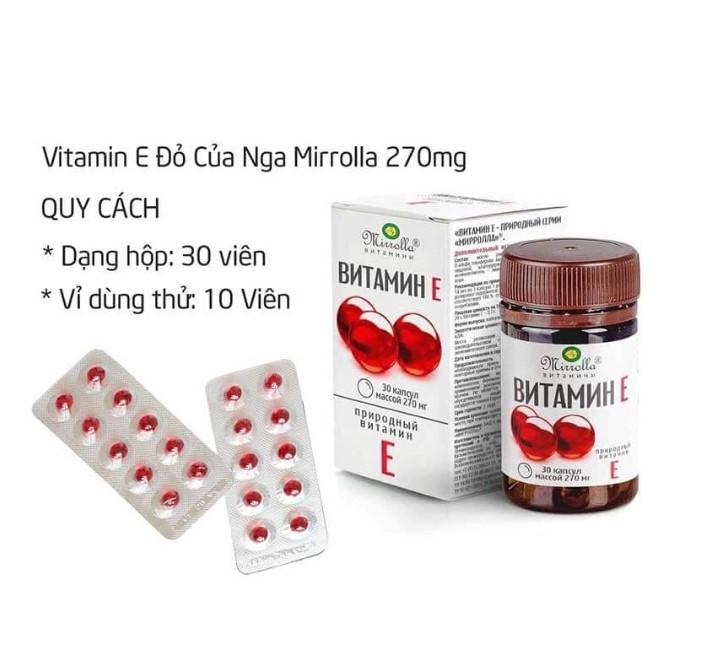Vitamin E đỏ Mirrolla