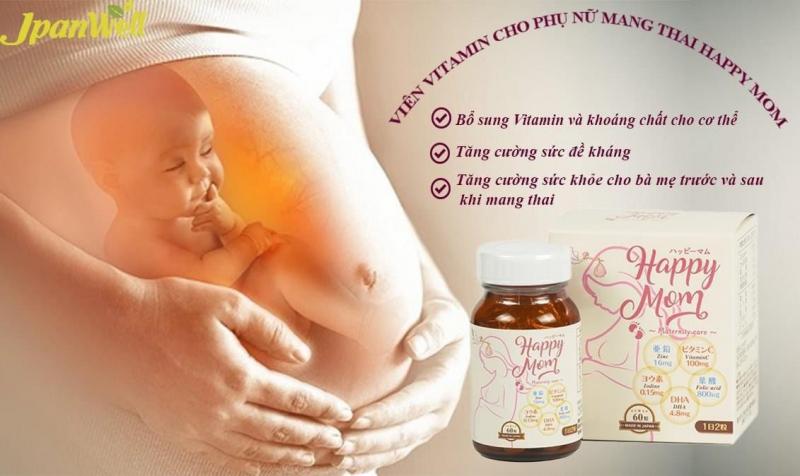 Vitamin tổng hợp cho bà bầu Happy Mom