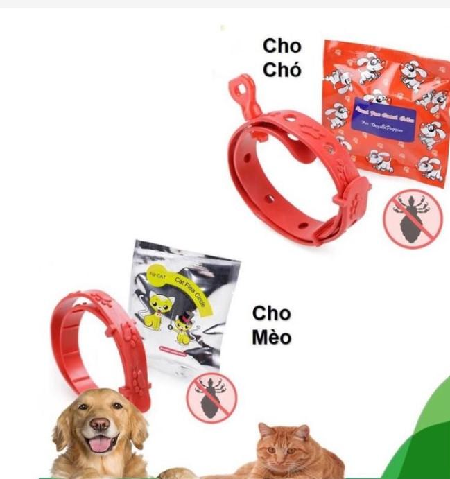 Vòng cổ chống ve rận bọ chét cho chó mèo Orgo New