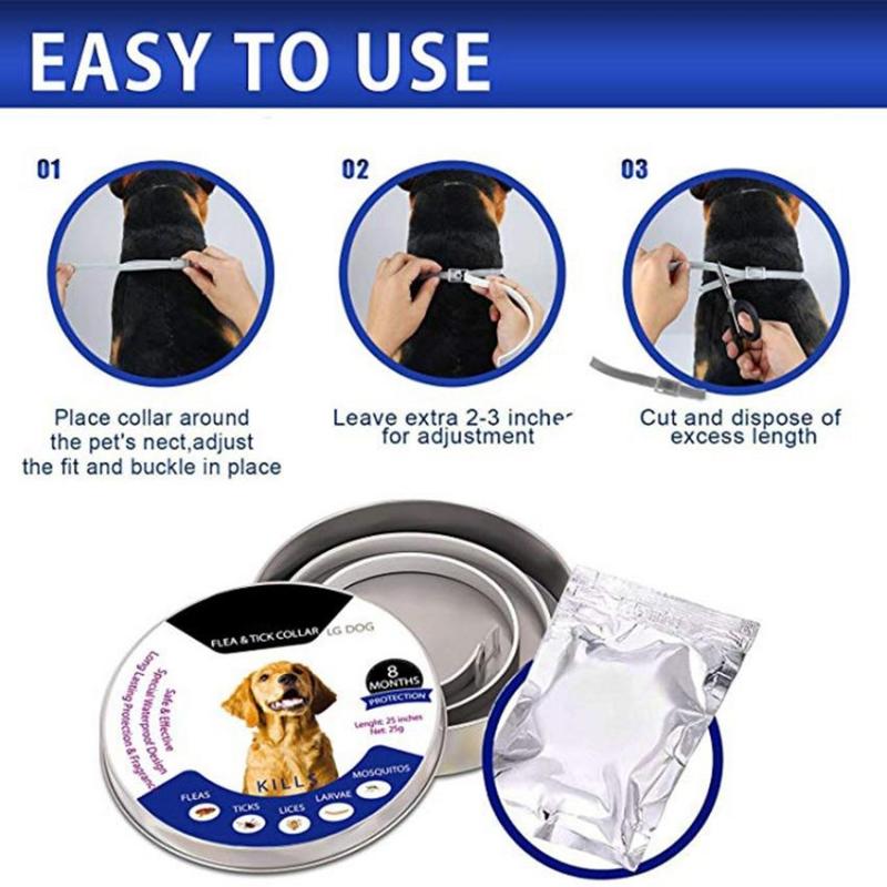 Vòng cổ chống ve rận cho chó mèo Flea And Tick Collar