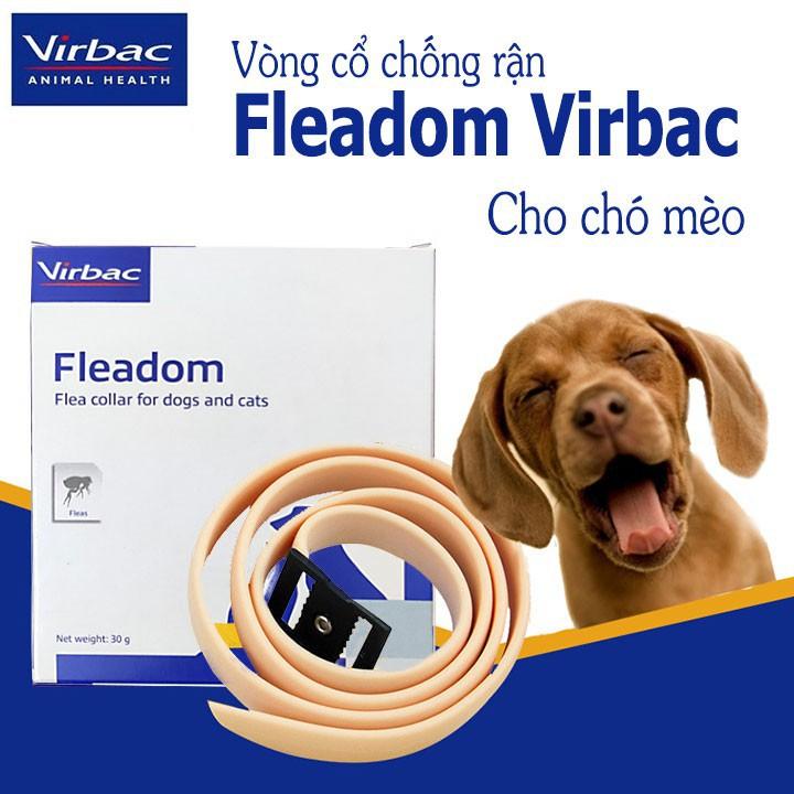 Vòng đeo cổ diệt ve, bọ chét cho chó mèo Fleadom