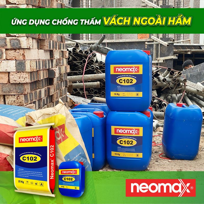 Vữa chống thấm Neomax