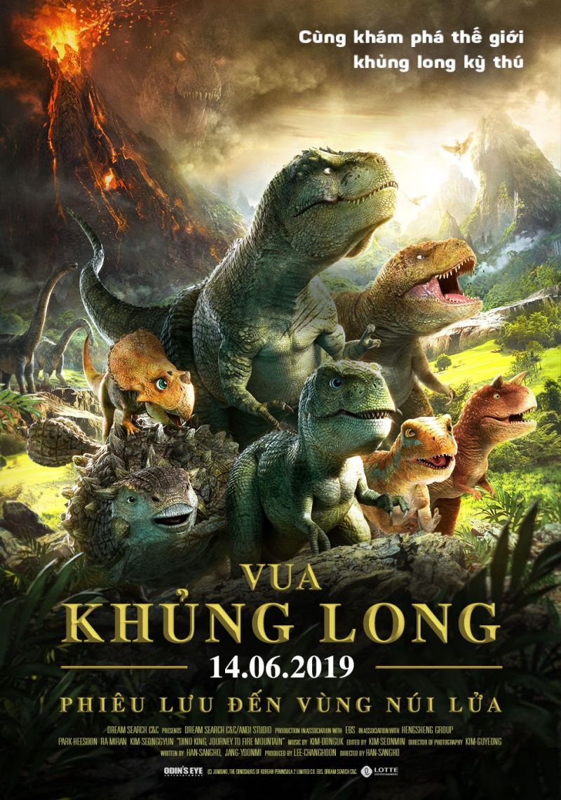 Vua khủng long: Phiêu lưu đến vùng núi lửa