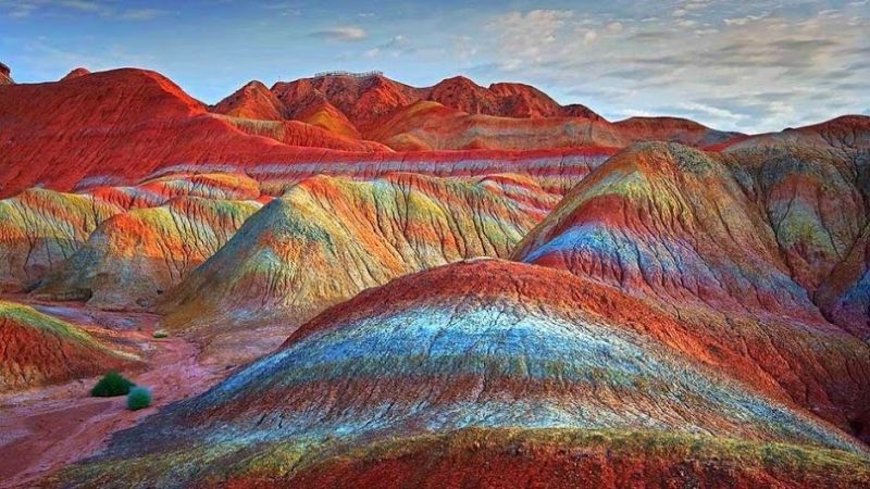 Vùng núi Zhangye Danxia