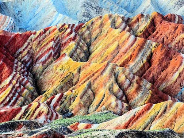 Vùng núi Zhangye Danxia, tỉnh Cam Túc, Trung Quốc