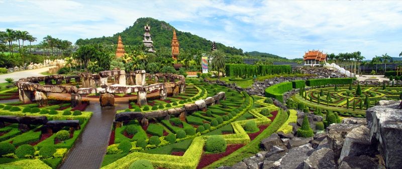 Vẻ đẹp vườn nhiệt đới Nong Nooch
