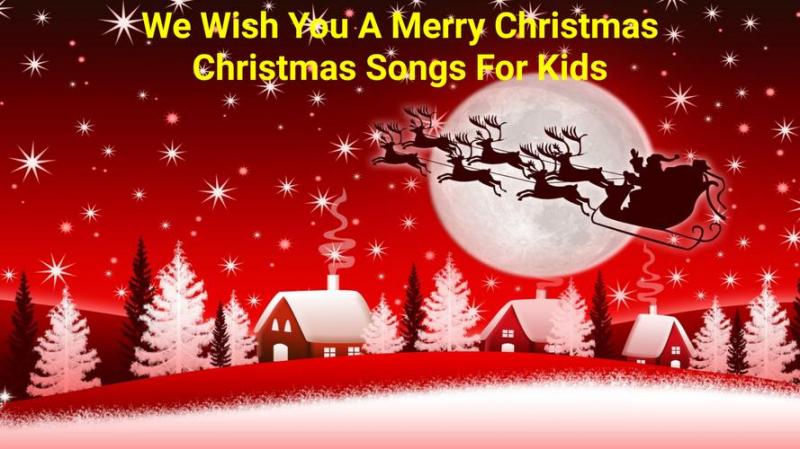 We wish you a merry christmas