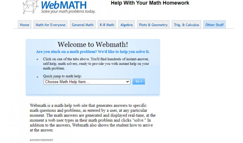 WebMATH