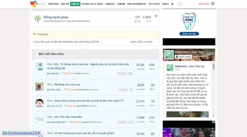 Đây là cầu nối giao lưu giữa các bà mẹ trẻ Việt Nam