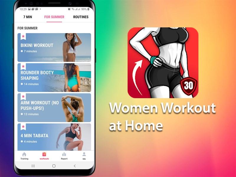 Women Workout at Home - Female Fitness