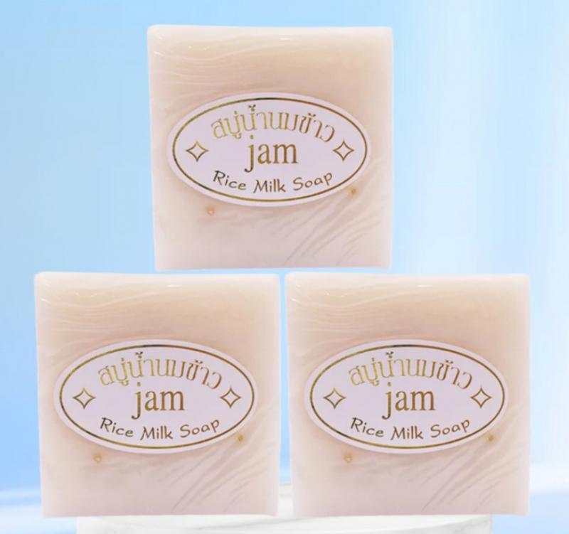 Xà phòng cám gạo Thái Lan Jam Rice Milk Soap
