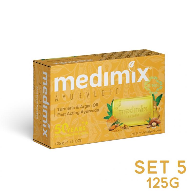 Xà phòng Medimix nghệ và dầu Argan