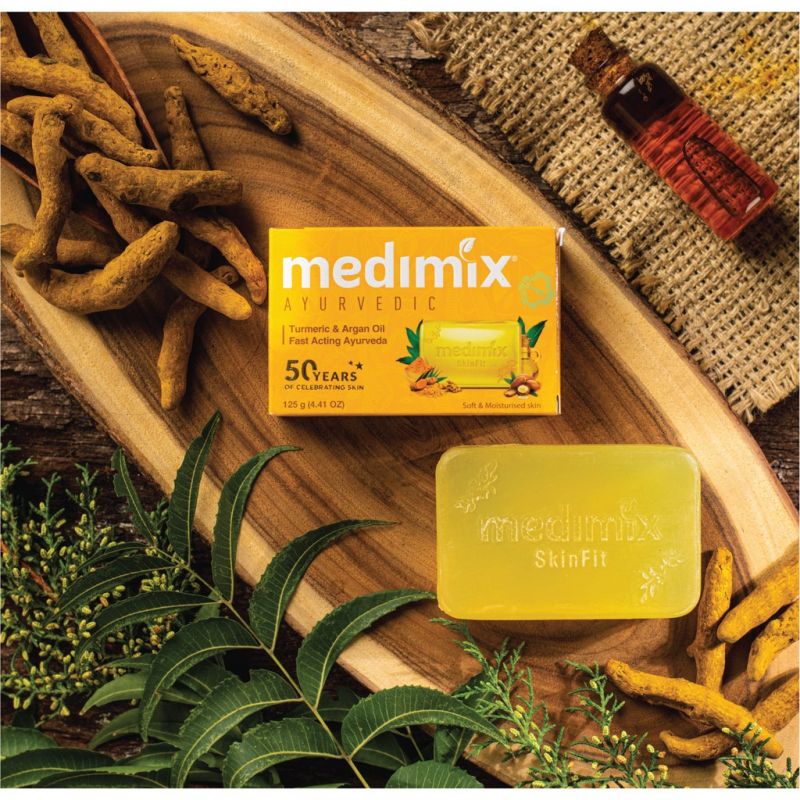 Xà phòng Medimix nghệ và dầu Argan