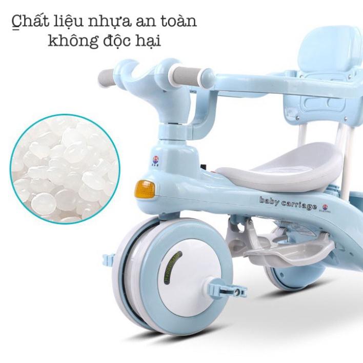 Xe đạp 3 bánh KIDWOW có cần đẩy có thể phát nhạc cho bé