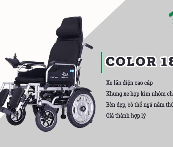 Xe lăn điện ngả nằm tự động cao cấp Color 180E PLUS