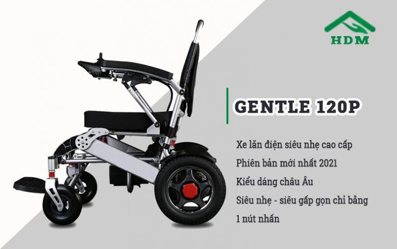 Xe lăn điện siêu nhẹ GENTLE 120P