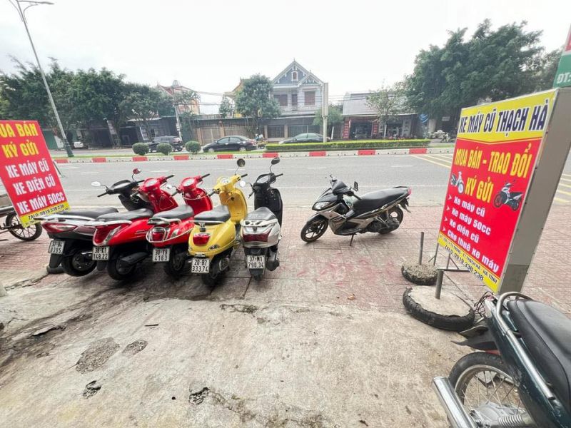Xe máy cũ Thạch Hà