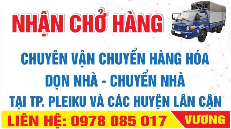 Xe tải nhận chở hàng pleiku - GiaLai