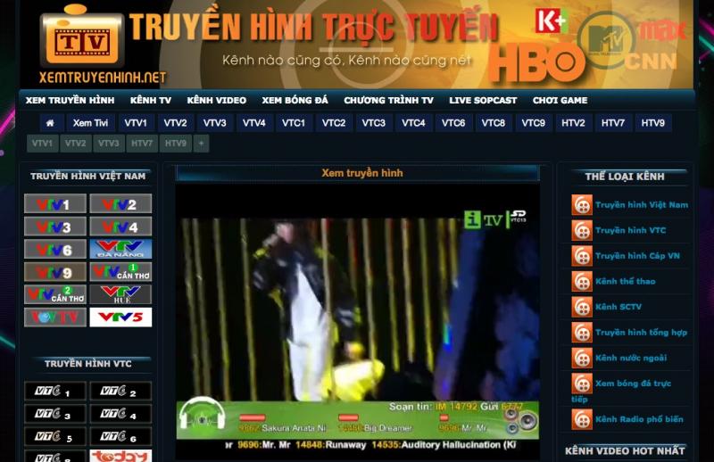 Xem TV trực tuyến