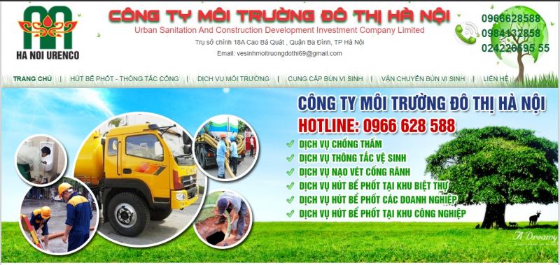 Công ty môi trường đô thị Hà Nội