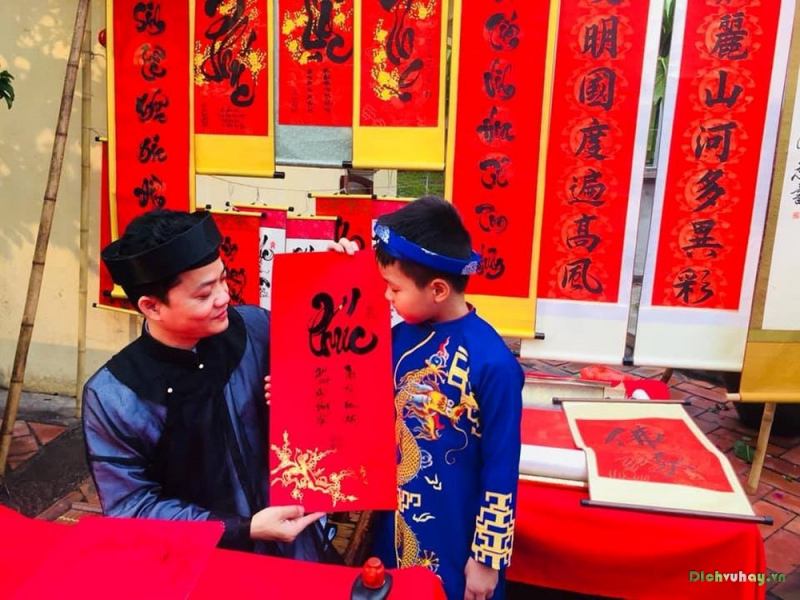 Xin chữ đầu năm