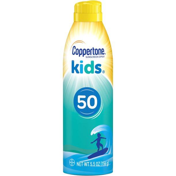 Xịt chống nắng cho bé Coppertone Kids SPF 50