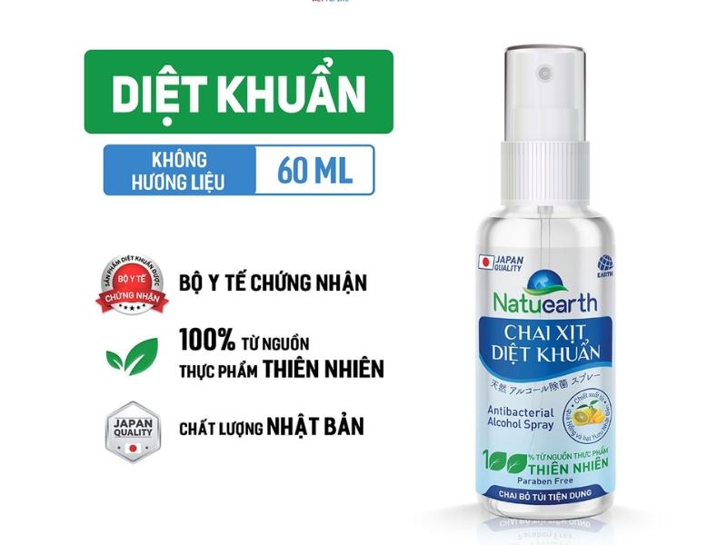 Xịt diệt khuẩn Natuearth