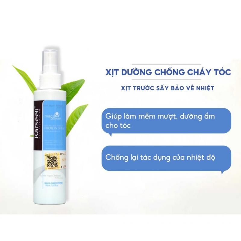 Xịt dưỡng chống nhiệt trước sấy KARSEELL Protein Spray