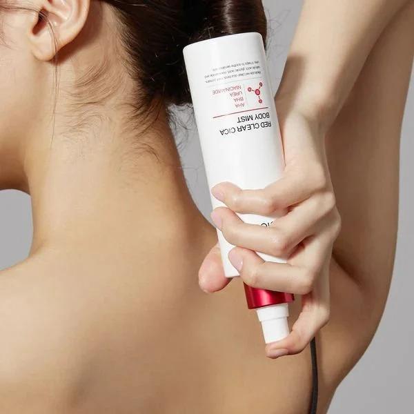 Xịt dưỡng thể giảm mụn medicube Red Clear Cica Body Mist