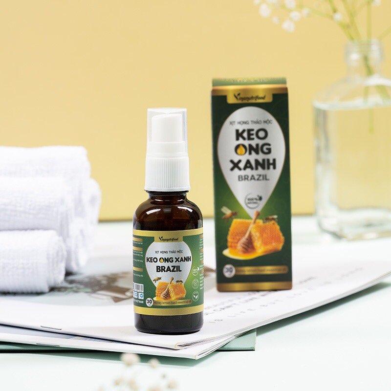 Xịt họng Thảo Mộc Keo Ong Xanh Brazil