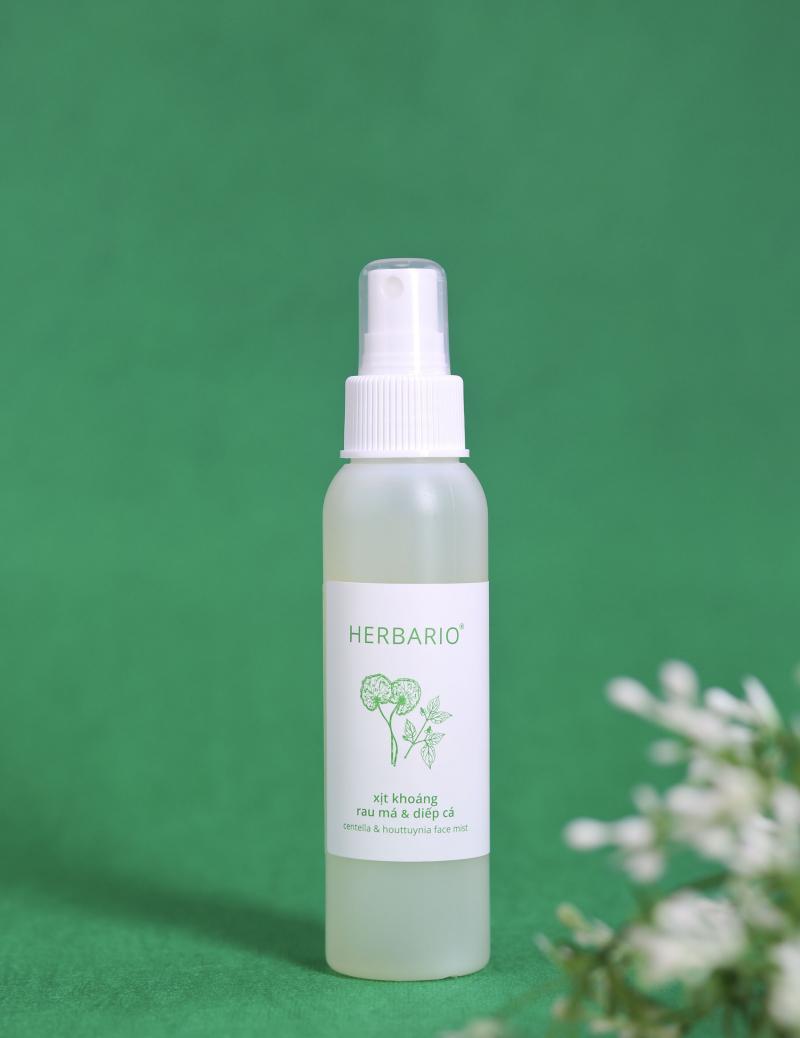 Xịt khoáng rau má & diếp cá Herbario