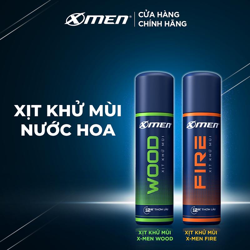 Xịt khử mùi toàn thân Xmen Fire - Wood