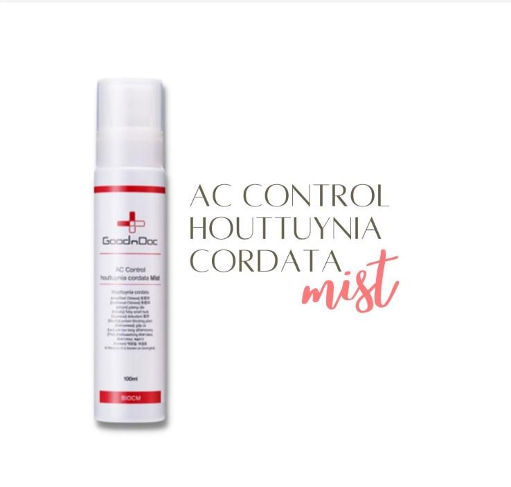 Xịt làm giảm mụn lưng GoodnDoc AC Control Houttuynia Cordata Mist