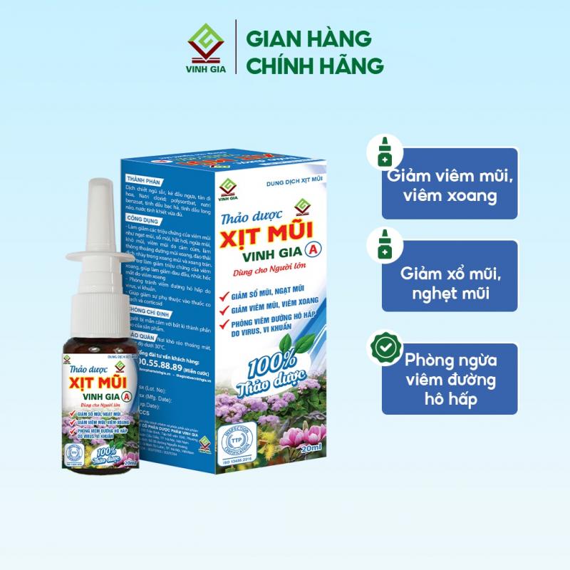 Xịt mũi Vinh Gia A
