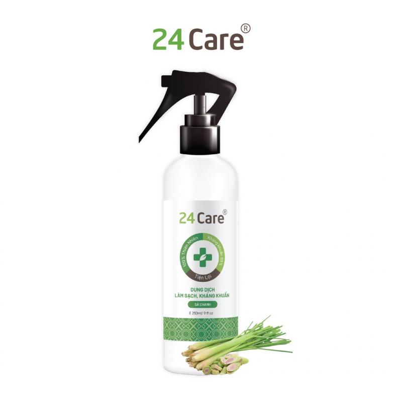 Xịt tinh dầu Sả Chanh 24Care