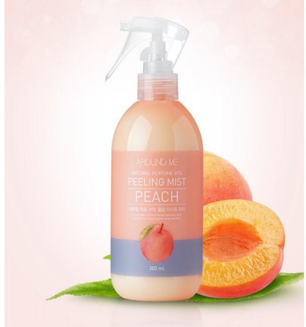 Xịt tẩy tế bào chết Around Me Vita Peeling Mist Peach