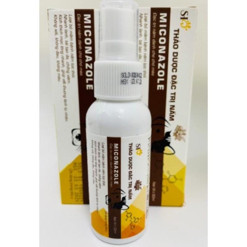 Xịt trị nấm cho chó mèo Micolazole