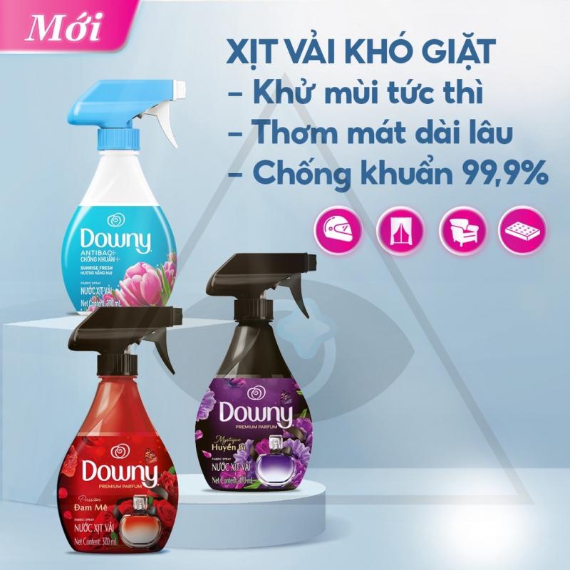 Xịt vải Downy khử mùi và chống khuẩn