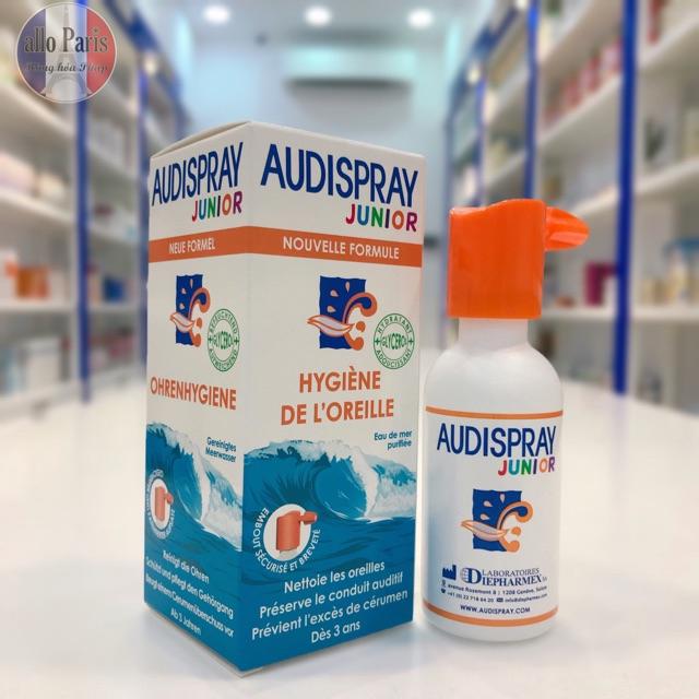Xịt vệ sinh tai Audispray Junior