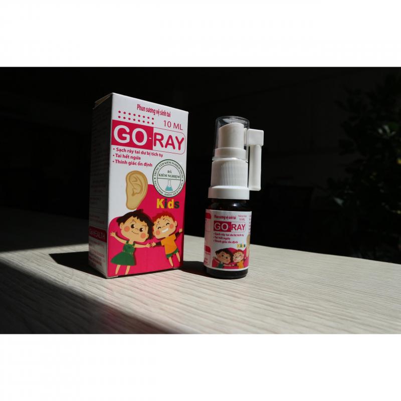 Xịt vệ sinh tai Go-Ray (Hồng Kids)
