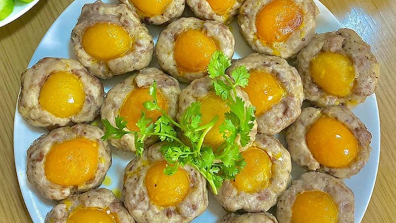 Xíu mại trứng muối