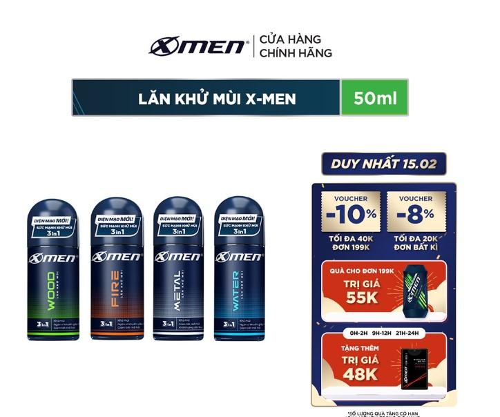 Sản phẩm lăn khử mùi của Xmen