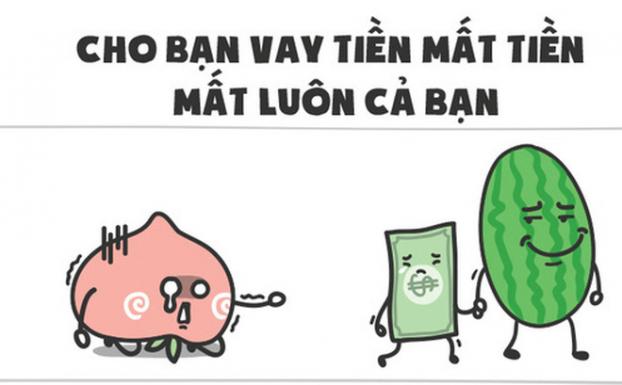 hãy cân nhắc trước khi cho ai đó mượn tiền.