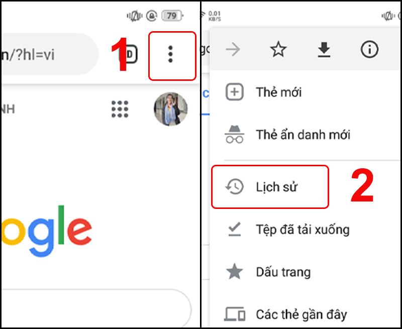 Xóa dữ liệu duyệt web thường xuyên