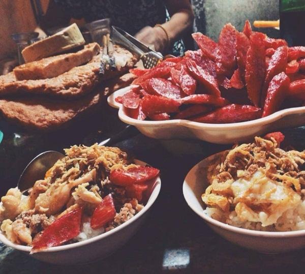 Xôi chả cua